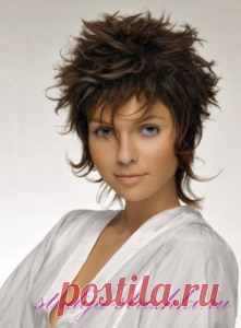 Короткая стрижка Гаврош с укладкой | Стрижки и Прически