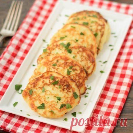 Картофельные блины из пюре / Вкусные привычки