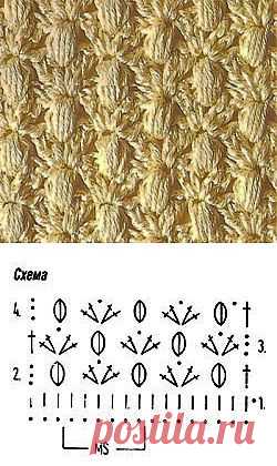 Узор Рельефные снопики.