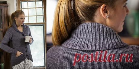 Вязаные кардиганы и пальто, модели и схемы - Вяжи.ру - модели 5