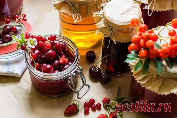 Варенье из смородины с вишней — Домашняя кулинария
