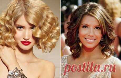 Укладка на волосы до плеч (59 фото): прямые, волнистые, с челкой, косы, косички, кудряшки, кудри, омбре, видео-инструкция как уложить своими руками, что можно сделать, длина прядей, фото и цена