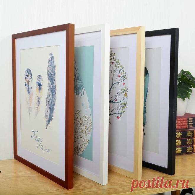 388.91руб. 40% СКИДКА|Новинка 4 цвета деревянная рамка для фото постер фоторамка А2 А3 А4 Размер настенная живопись холст картина по номерам украшение дома|Алмазная роспись, вышивка крестом|   | АлиЭкспресс Покупай умнее, живи веселее! Aliexpress.com