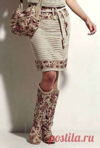 Костюм и сумка