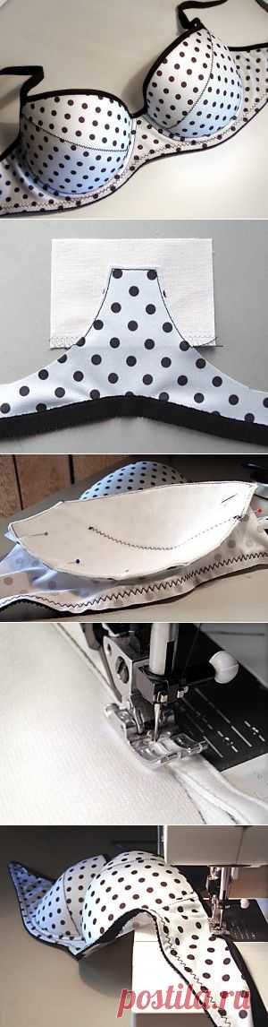 Sewing Instructions for Full Band Bra - Make Bra