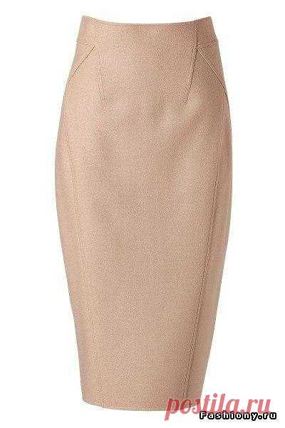 Моделирование юбки-карандаш от Donna Karan!