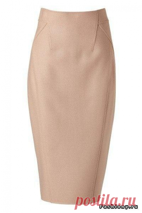 Моделирование юбки-карандаш от Donna Karan!