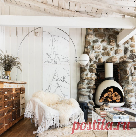 my scandinavian home: Leanne Ford's Dreamy Woodsy Cabin in Echo Park