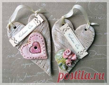 (283) masa solna serce - Szukaj w Google | CLAY, SALT DOUGH