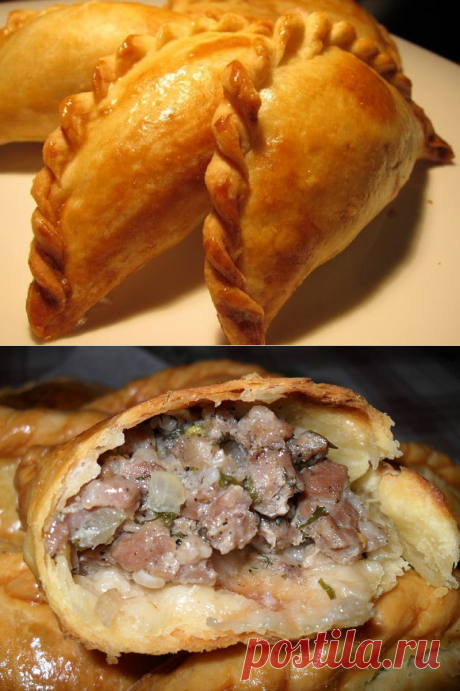 Караимские пирожки с мясом! Тесто хрустит, а начинка — объедение…