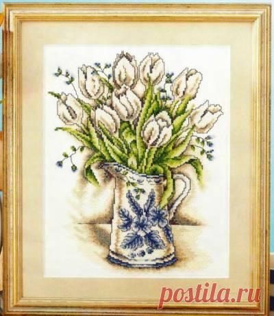 ТЮЛЬПАНЫ В КУВШИНЕ - ТЮЛЬПАНЫ - ЦВЕТЫ - Каталог файлов - ХОББИ