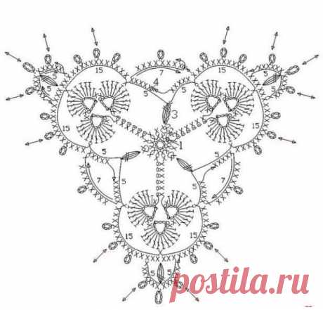 Филигранная салфетка