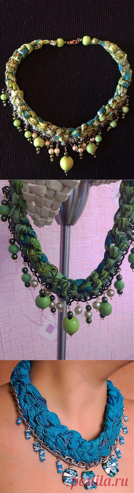 (+1) тема - Текстильное украшение | РУКОДЕЛИЕ