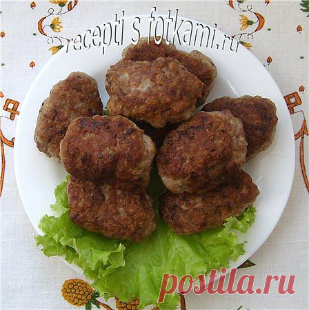 Как приготовить вкусные котлеты из свинины - пошаговый рецепт с фото.