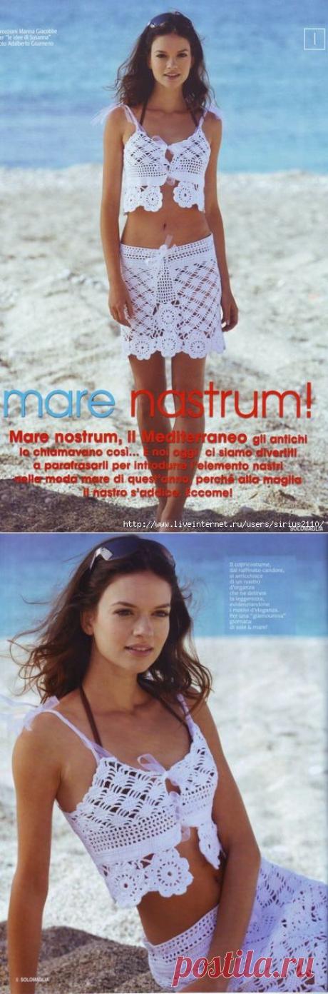 Для пляжа - Купальники - Вязание крючком -МАСТЕР-КЛАССЫ ПО РУКОДЕЛИЮ- Страна рукоделия