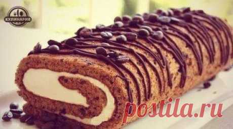 5 бисквитных рулетов