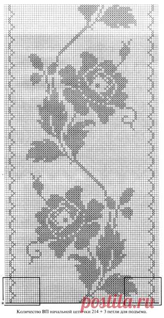 филейное вязание.схемы | Записи в рубрике филейное вязание.схемы | Дневник Skazka_68