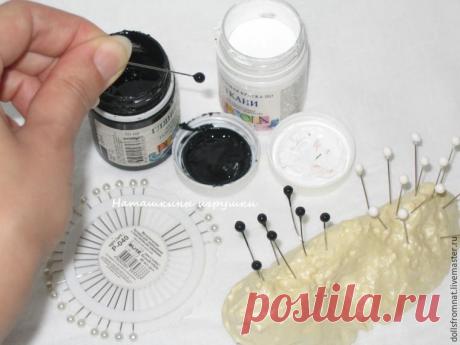 Делаем глазки и носики впрок за 15 минут - Ярмарка Мастеров - ручная работа, handmade