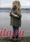 Простая безрукавка спицами