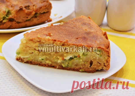 Пирог с яйцом и зеленым луком в мультиварке по рецепту моей бабушки