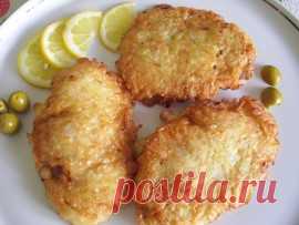 Отбивные из мяса в шубке