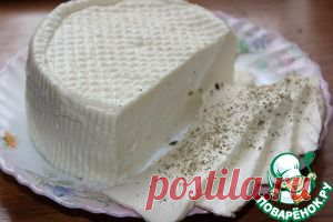 Моцарелла домашняя - кулинарный рецепт