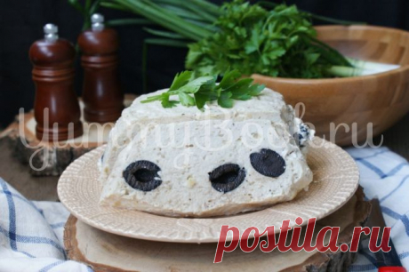 Куриное суфле с оливками на пару в мультиварке - пошаговый рецепт с фото
