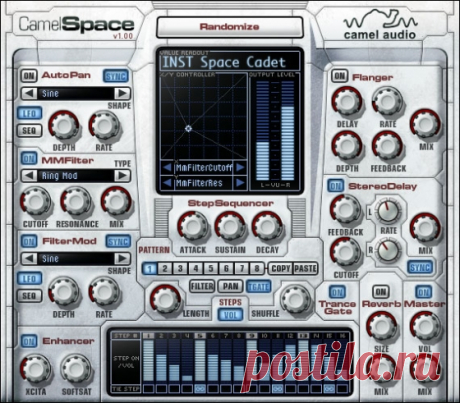 Camel Audio Camel Space v1.50.0.570 MacOSX HAPPY NEW YEAR – HEXWARS  | 3.88MB

Prepare to be entranced! CamelSpace can take any sound you throw at it, be it a pad, a synth line or a drum loop, and generate a dizzying array of dynamically-evolving, gated rhythmic textures.