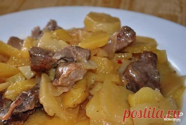 Жаркое в горшочках в микроволновке - пошаговый кулинарный рецепт на Повар.ру