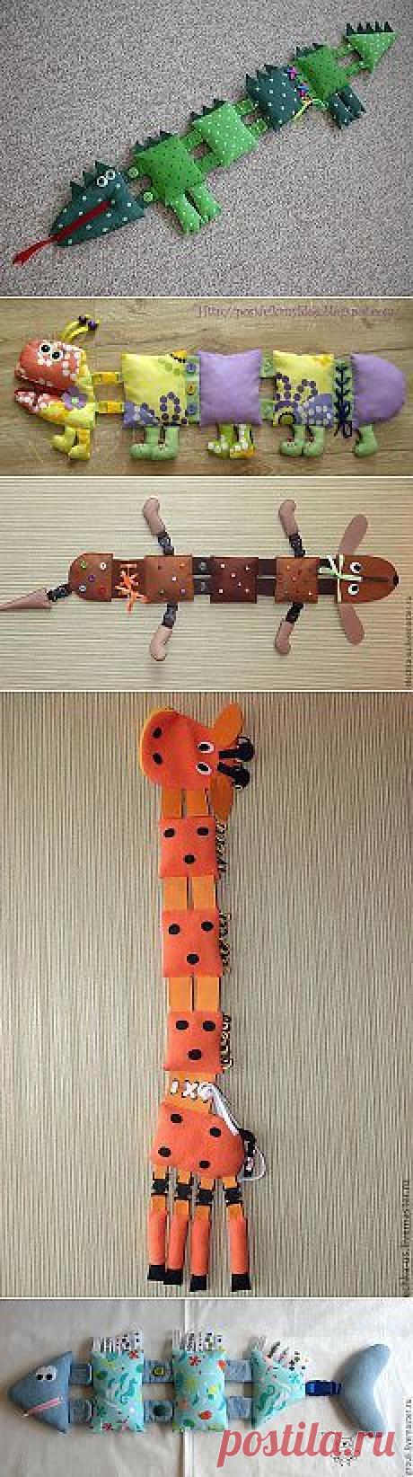 Развивающие игрушки для малышей своими руками — Рукоделие
