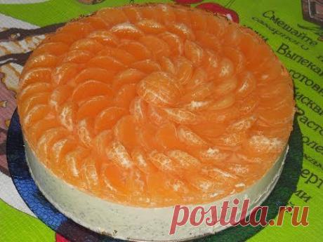 Творожный торт. &quot;Мандариновый рай&quot;. РЕЦЕПТ - YouTube