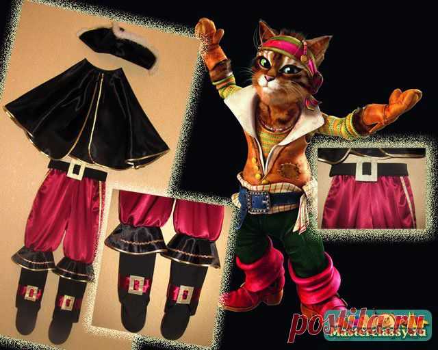 Костюм для мальчика. Кот в сапогах. Брюки, сапоги и ремень. Мастер класс. Часть 1