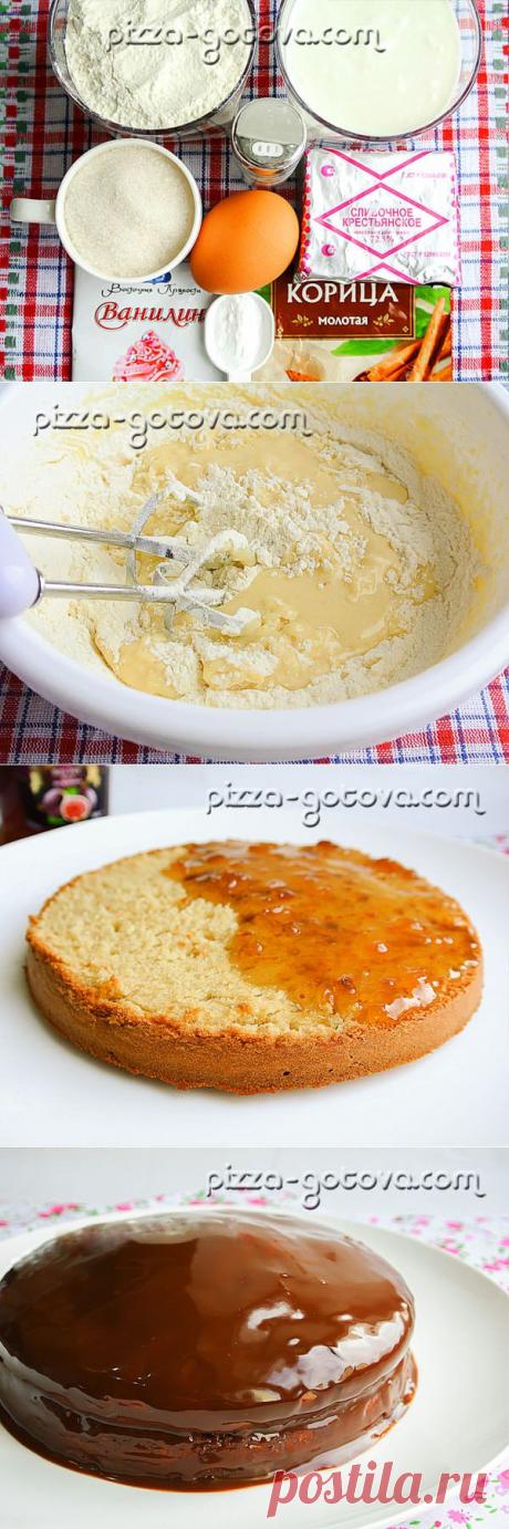 Быстрый пирог на кефире с вареньем: невозможно нежно и безумно вкусно!.