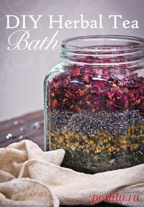 DIY Herbal Bath Teas Make Great Holiday Gifts | Bulk Herb Store Blog