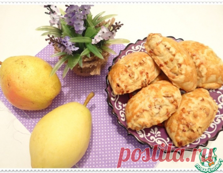 Медовый назук с орехами и грушей – кулинарный рецепт