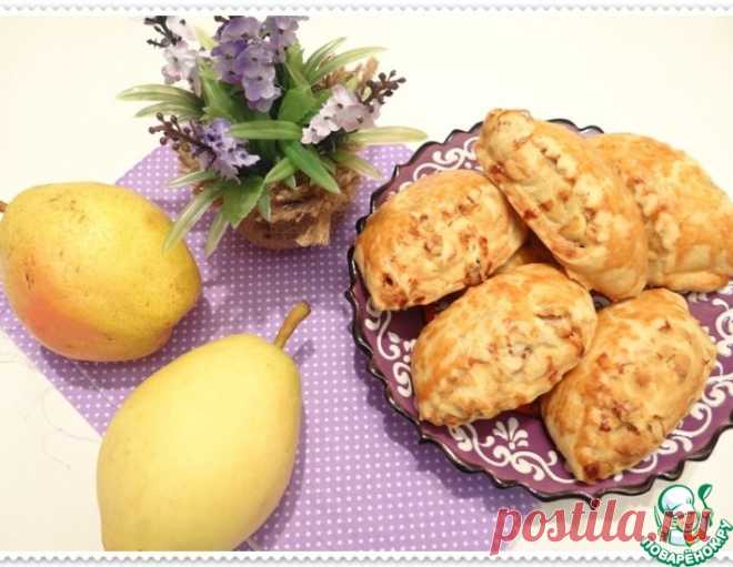 Медовый назук с орехами и грушей – кулинарный рецепт