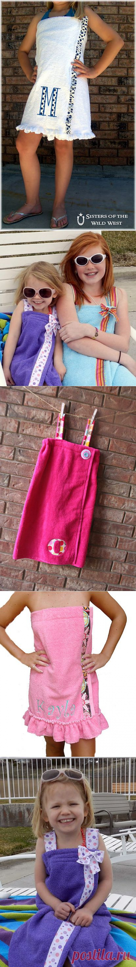 ПРЕВРАЩАЕМ БАННОЕ МАХРОВОЕ ПОЛОТЕНЦЕ В СПА ХАЛАТ.