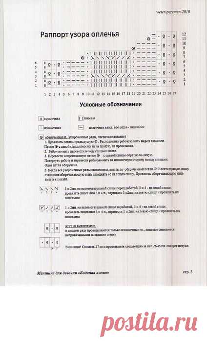Своё вязание. Схемы(интернет)
Тамара Липская (Алёшина)