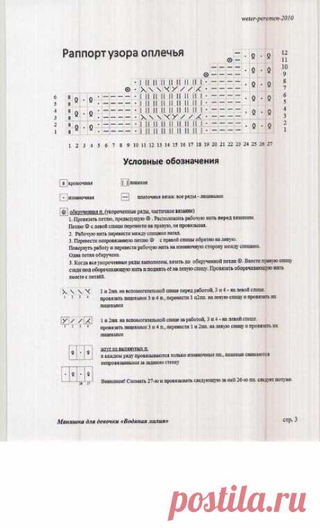 Своё вязание. Схемы(интернет)
Тамара Липская (Алёшина)