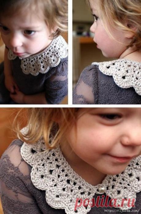 Воротничок крючком