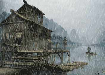 Анимации и красивые фотографии - дождь и капли, молнии и ливень