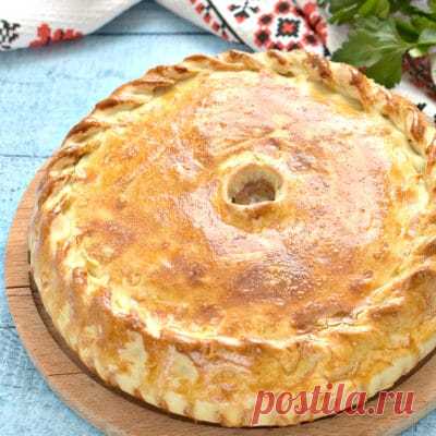 Курник - секрет приготовления сытного пирога