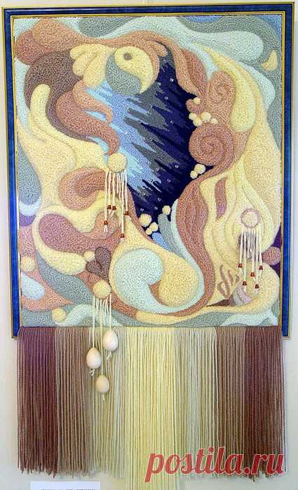 Объемные гобелены в ковровой технике Юрия Овсепяна | Рукоделие