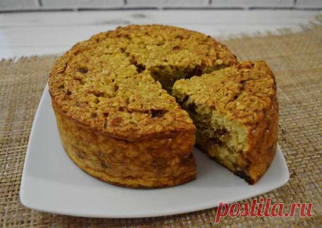 Овсяный пирог без муки - пошаговый рецепт с фото. Автор рецепта Марина . - Cookpad