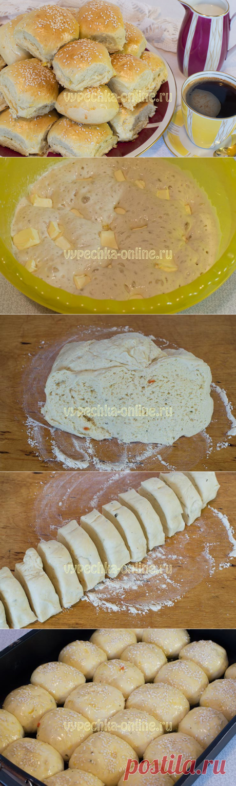 ✔️Пышные булочки из дрожжевого теста рецепт с фото пошагово в духовке