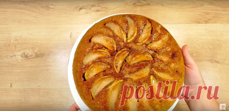 Пирог на сковороде с яблоками | Алена Митрофанова - рецепты. | Яндекс Дзен