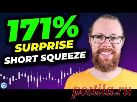 171% Short Squeeze on an EASY-TO-BORROW Continuation Setup!