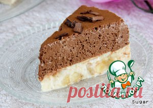 Торт-десерт "Шоколадно-банановый мусс" - кулинарный рецепт