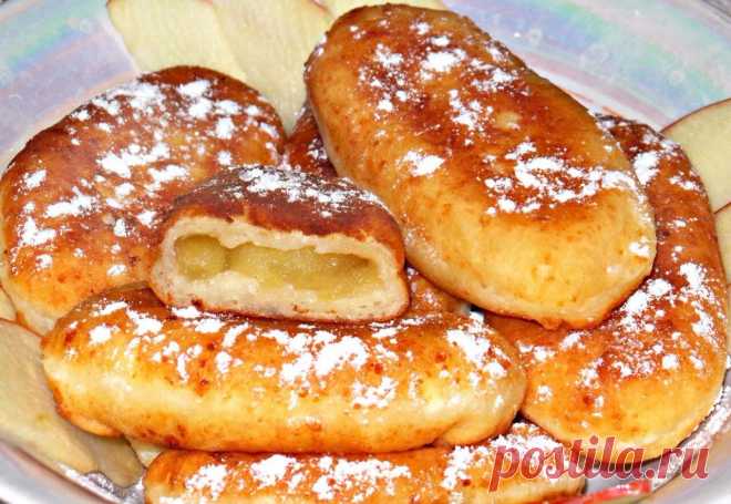 ПИРОЖКИ С ЯБЛОКАМИ НА СКОВОРОДЕ - kotleta.com.ua