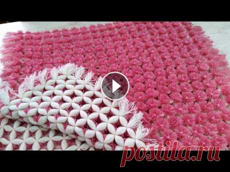 ПЛЕД ИЗ ПОМПОНОВ / Pom pom baby blanket В этом видео я покажу как можно сделать удивительный плед (одеяло) из помпонов. Легкий, нежный, воздушный плед (одеяло) порадует детей и взрослых. Оче...